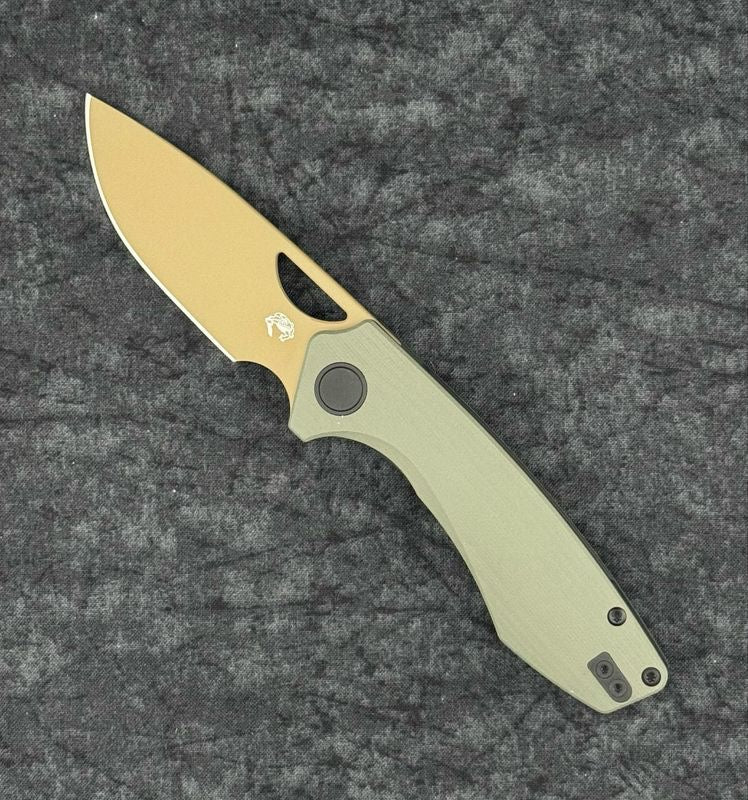 Gecko Customz Sikorae Lite – MagnaCut Liner Lock (REC Colorway Non Flipper)
