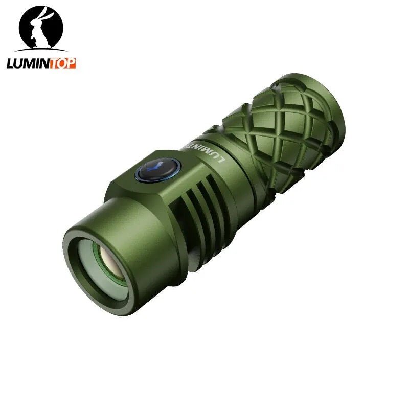 Lumintop Thor Mini Aluminum 250 Lumen LEP EDC Flashlight - Black / Green