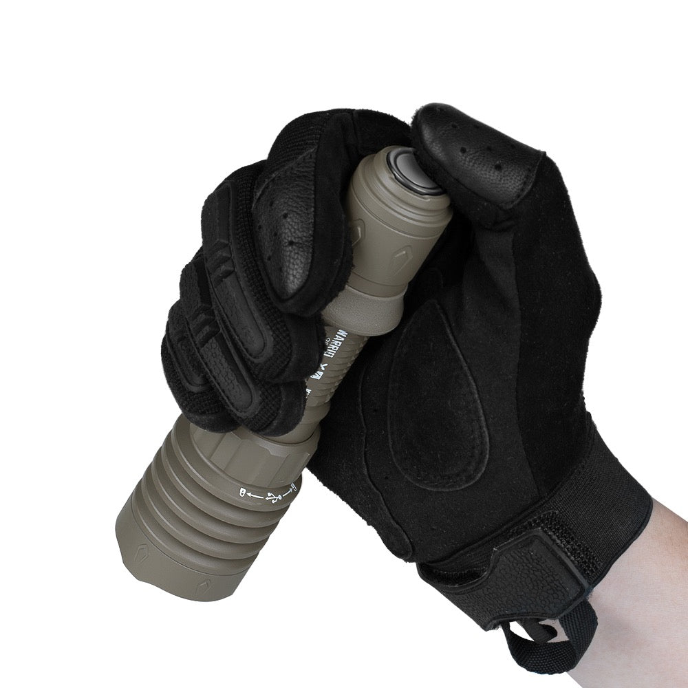 Olight Warrior X 4 2600 Lumen Tactical USB-C Rechargeable Flashlight Holster Included - Flat Dark Earth