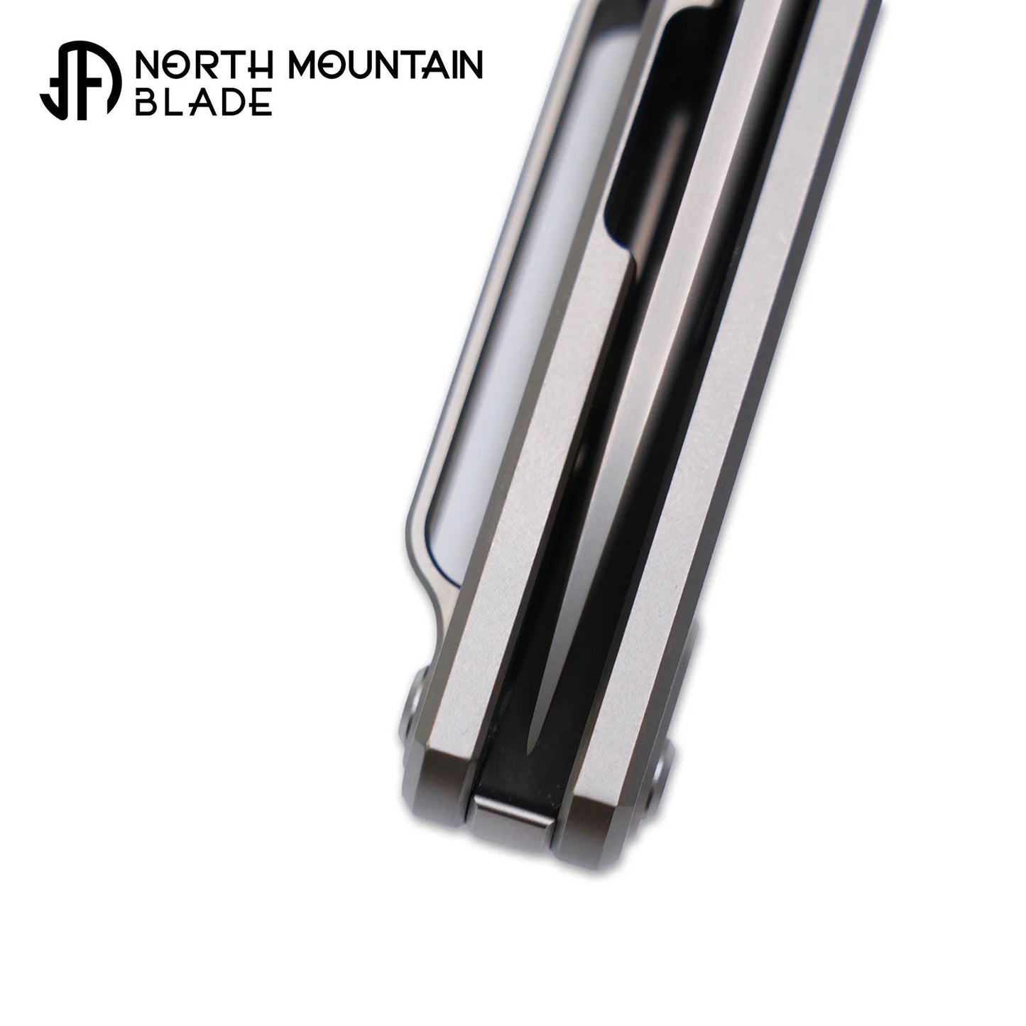 North Mountain Blade Element – 4" M390 Titanium Folding Knife