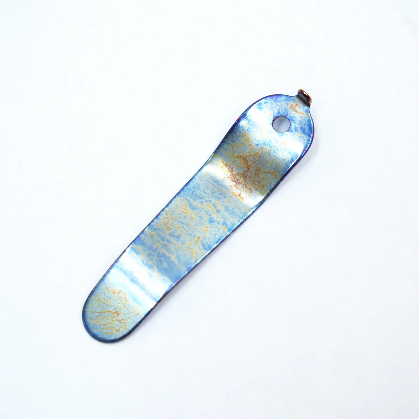North Mountain Blade BBNM Titanium Lighting Pattern Pocket Clip