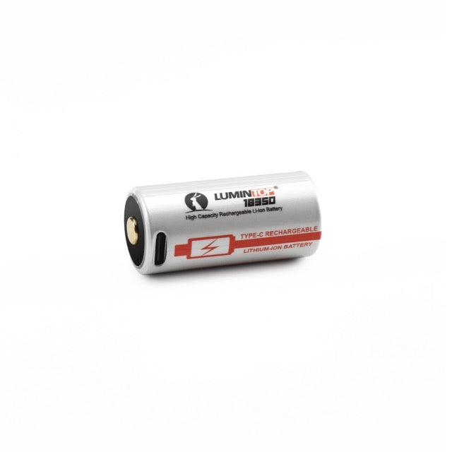 Lumintop 18350 USB-C Rechargeable Battery 1100mAh