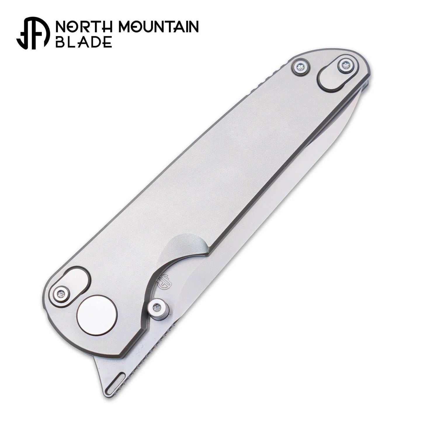 North Mountain Blade Element – 4" M390 Titanium Folding Knife