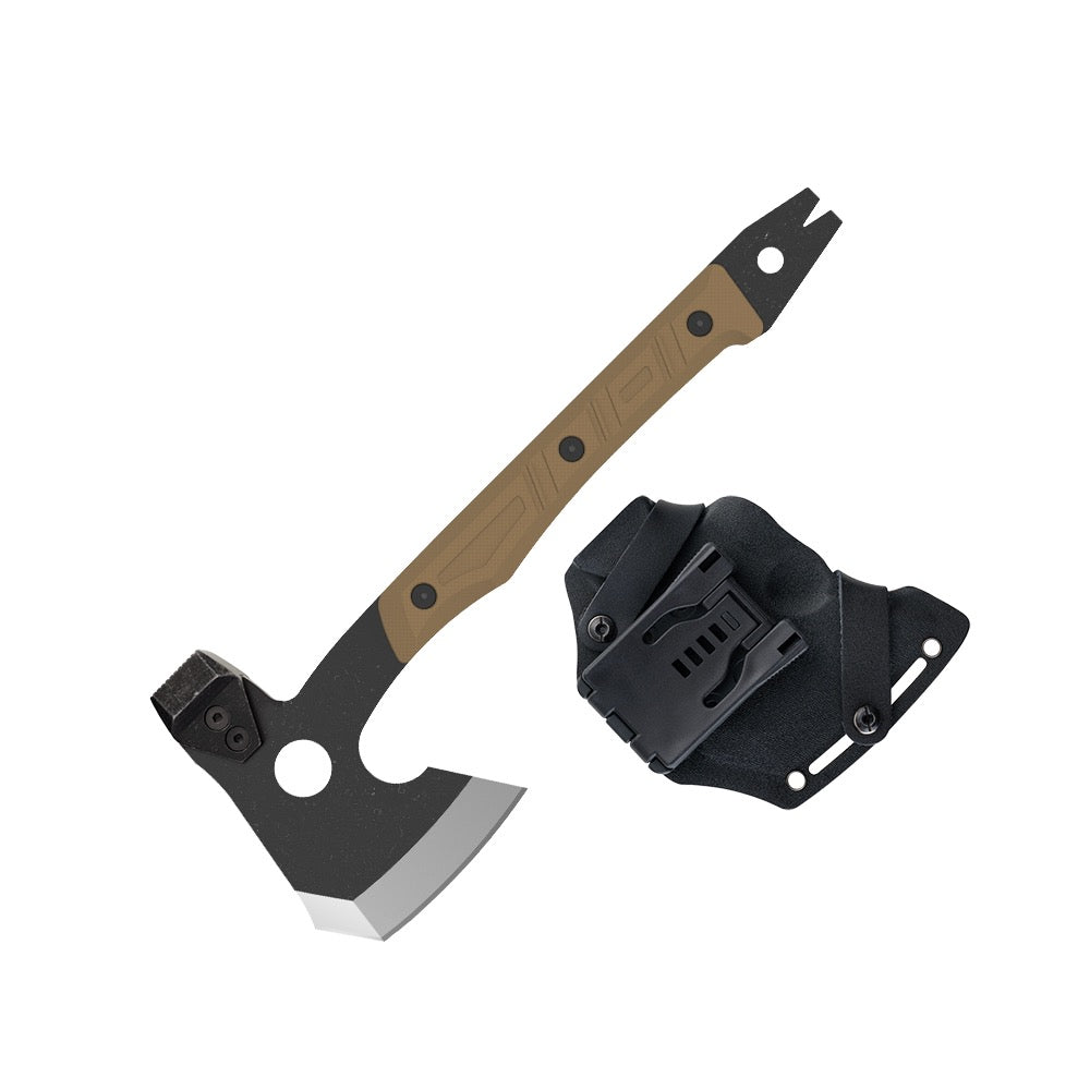 Olight Otacle A1 Multifunctional Hatchet / Axe - OD Green/ Desert Tan / Orange