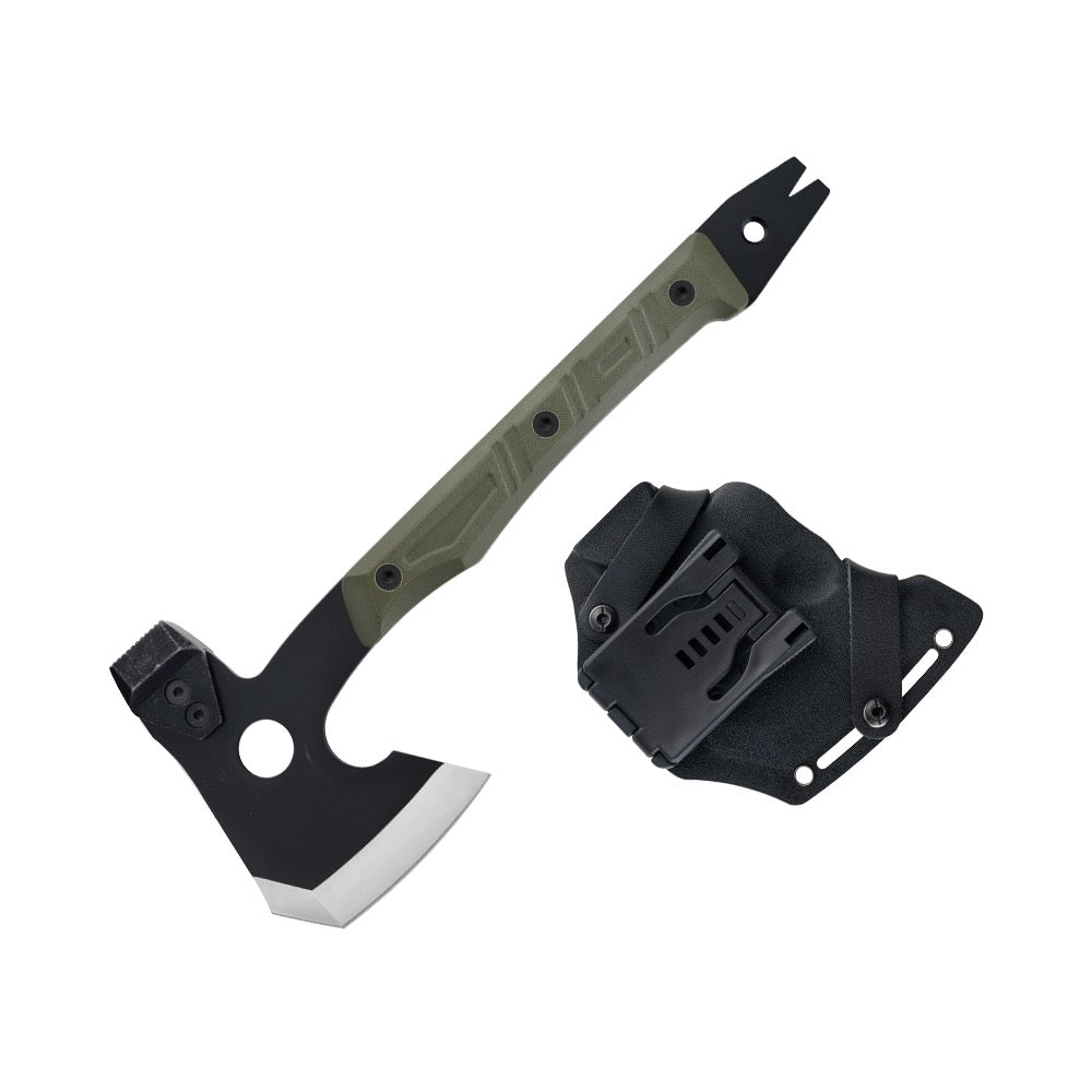 Olight Otacle A1 Multifunctional Hatchet / Axe - OD Green/ Desert Tan / Orange