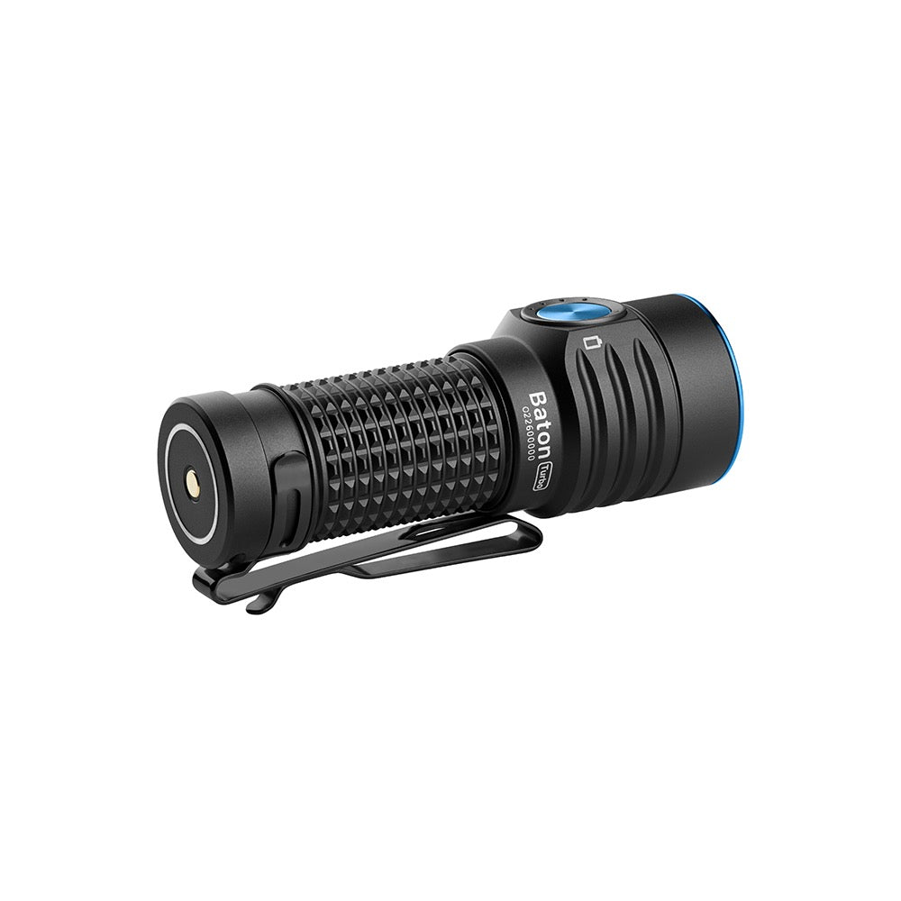 Olight Baton Turbo Compact EDC Long-Range Beam 510m 1000 Lumen Rechargeable Flashlight