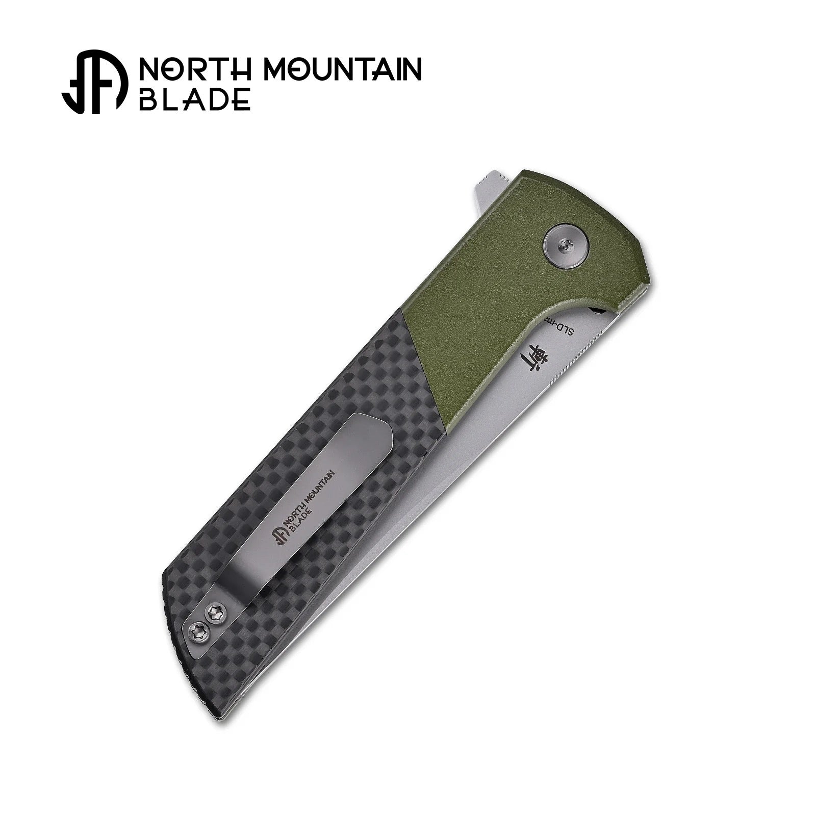 North Mountain Blade 2407-SPGRCF folding knife detail view image 3