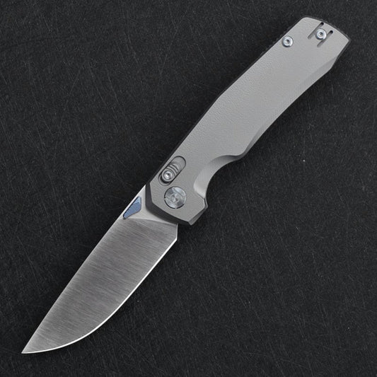 Kunwu X-Tao 3.54in ELMAX Blade Titanium Handles XT Lock - X703T