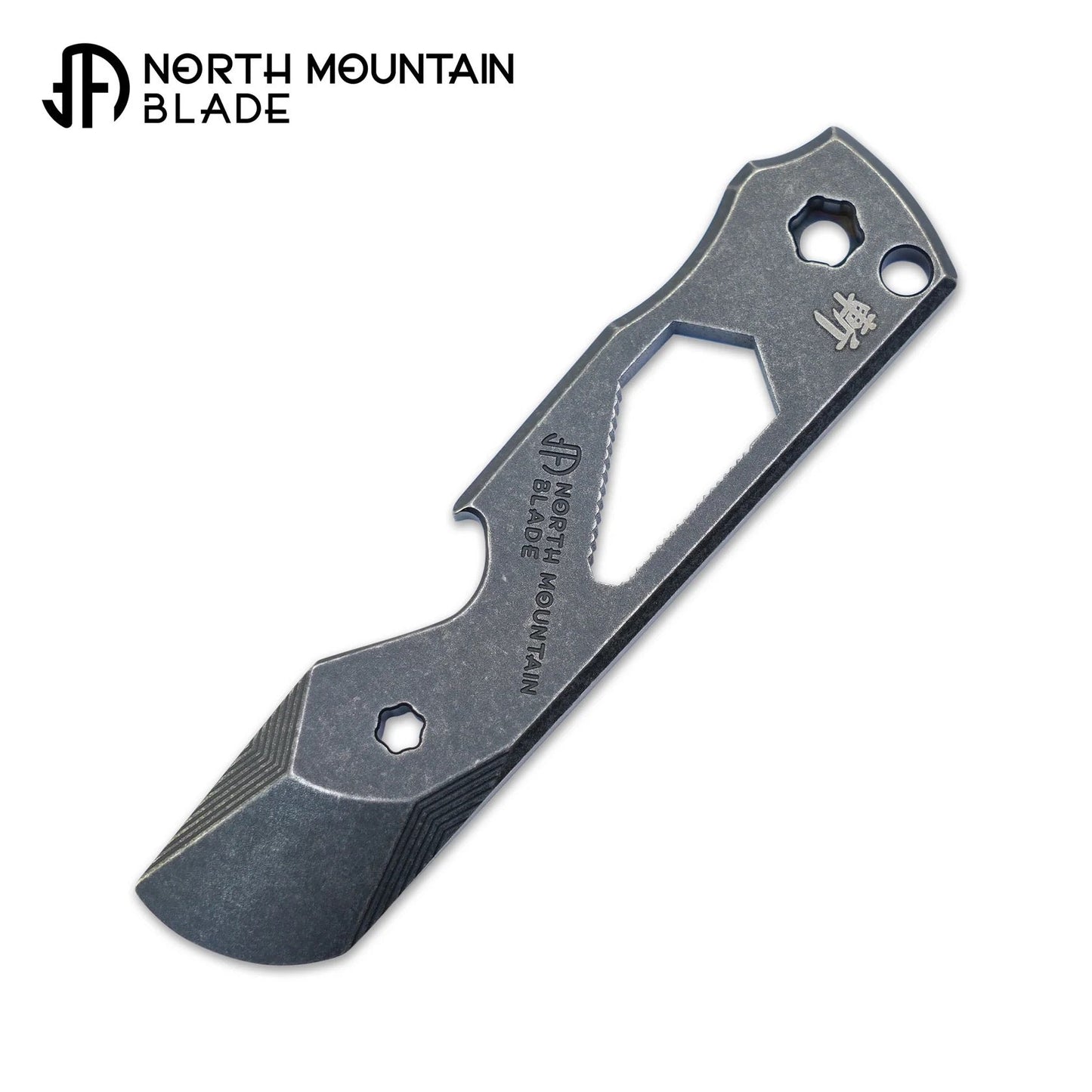 North Mountain Blade Titanium alloy Crowbar / Bottle Opener / Multitool - Black