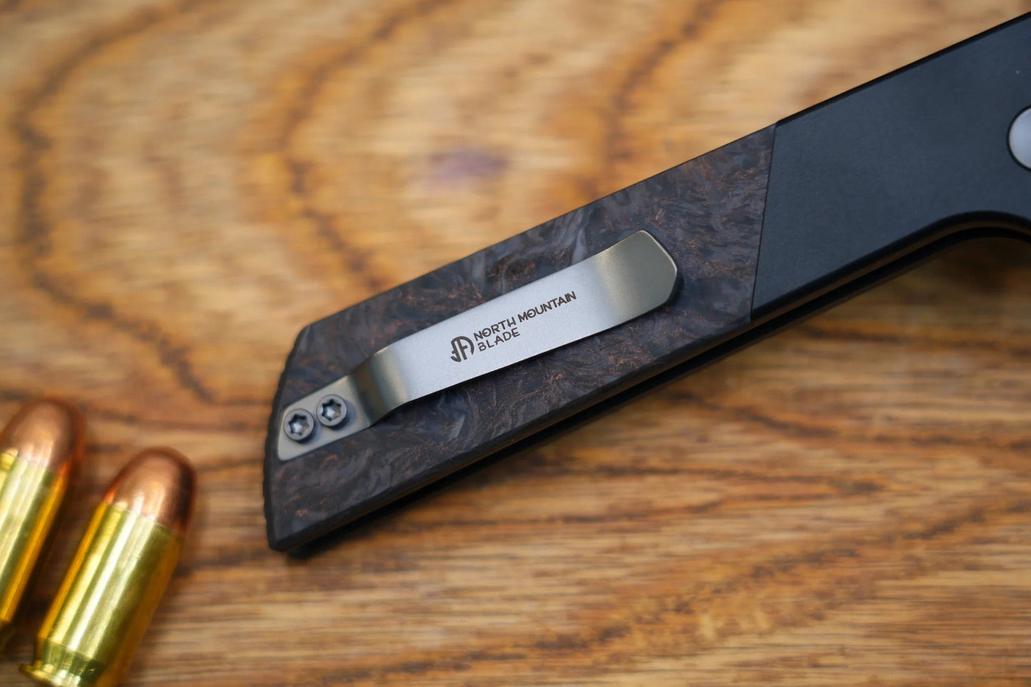 North Mountain Chop2 2407-Nebula 3.5in SLD-Magic Steel Aluminum Alloy Nebula Carbon Fiber Handle