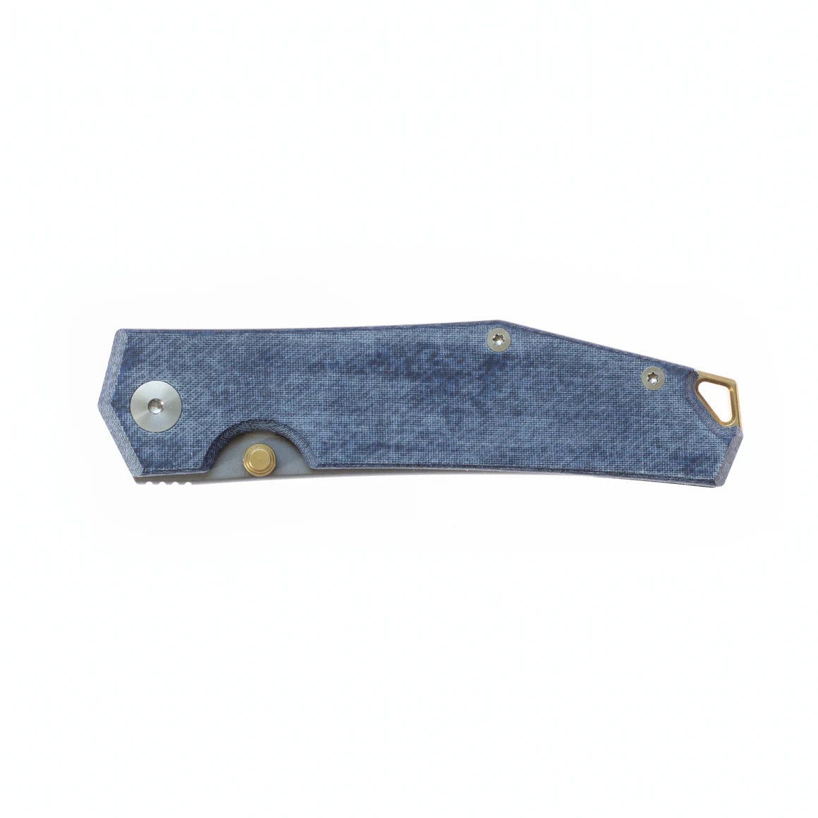 Giant Mouse ACE Clyde 3in 20CV Stonewashed Blade Denim Micarta Handles