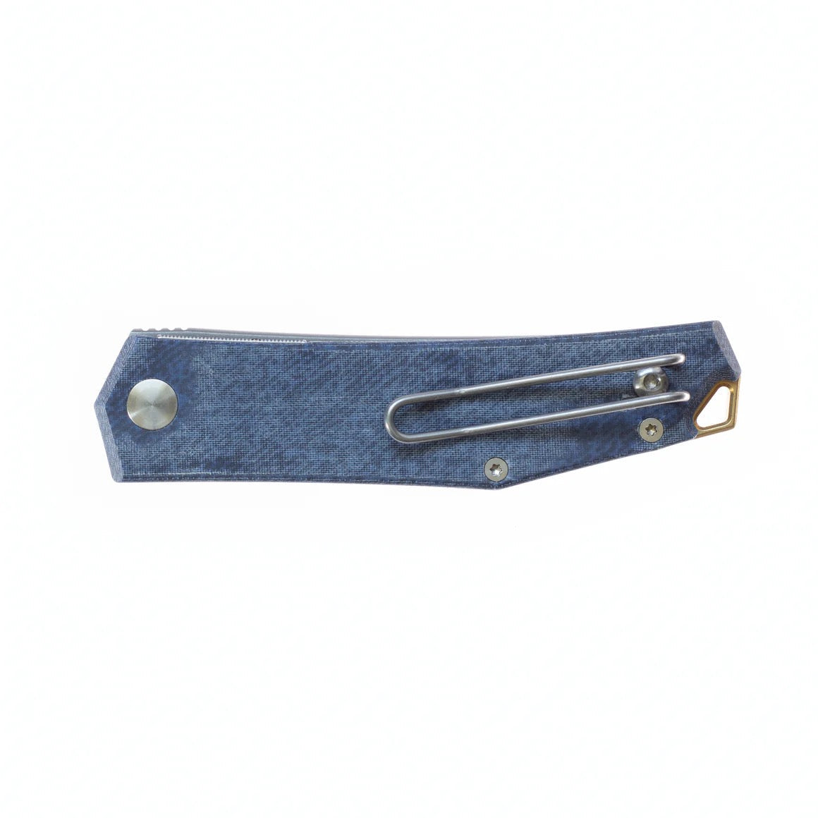Giant Mouse ACE Clyde 3in 20CV Stonewashed Blade Denim Micarta Handles