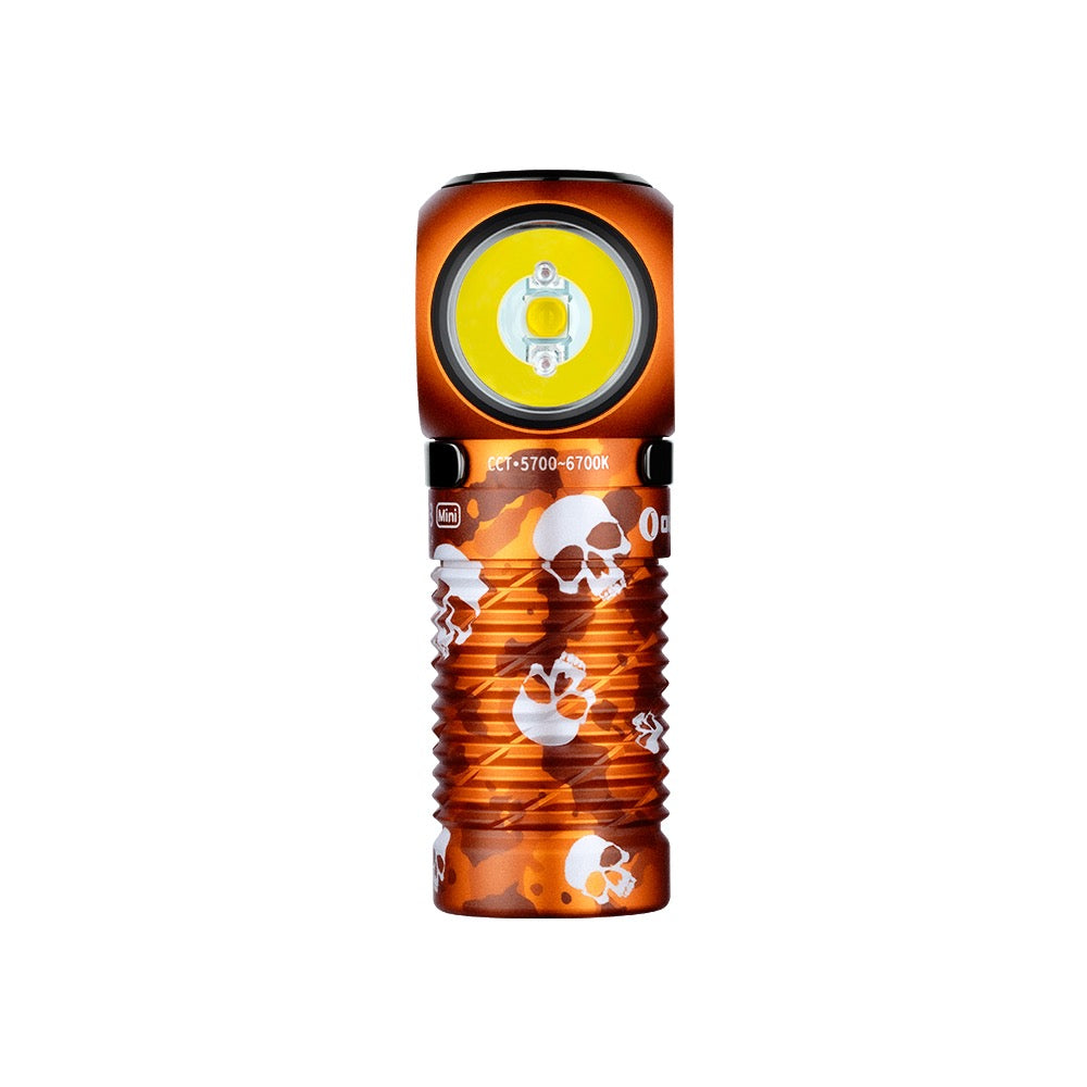 Olight Perun 3 Mini Ghost Blaze 1,250 Lumen Rechargeable Headlamp & Flashlight with Red and White LEDs