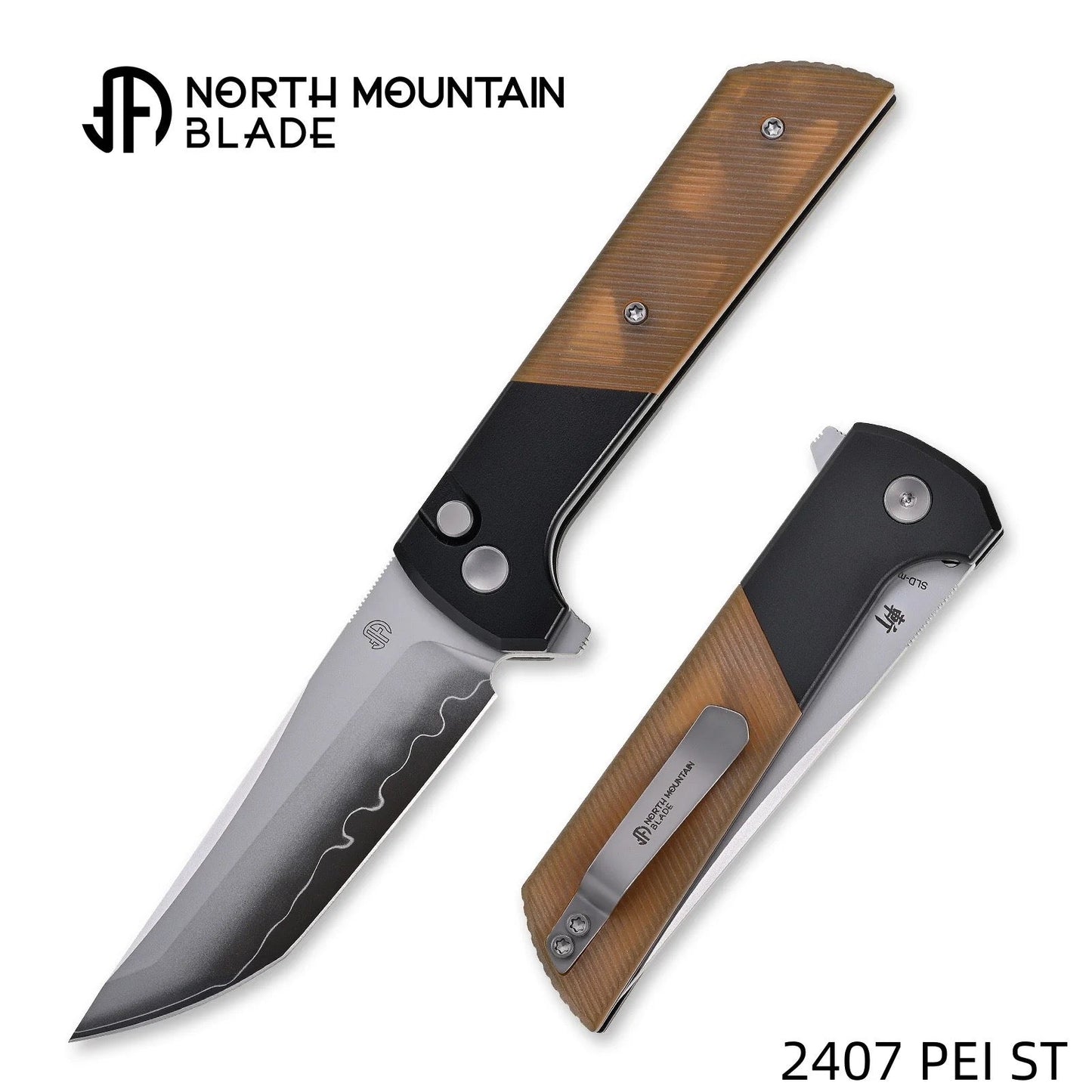 North Mountain Blade 2407-PEI-ST folding knife detail view image 2