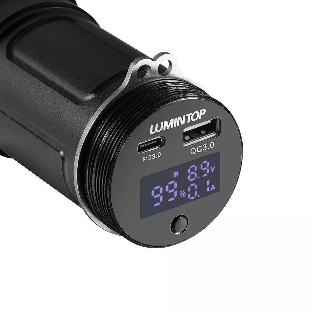 Lep Usb Lumintop Thor Pro 12600 Lumen LEP LED USB-C Rechargeable Flashlight ...