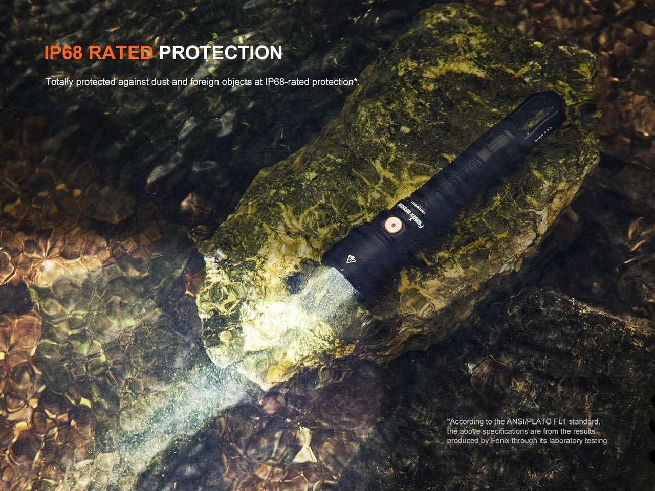 Fenix WF25RM – 3000 Lumen Cradle Charging Flashlight with UV Light