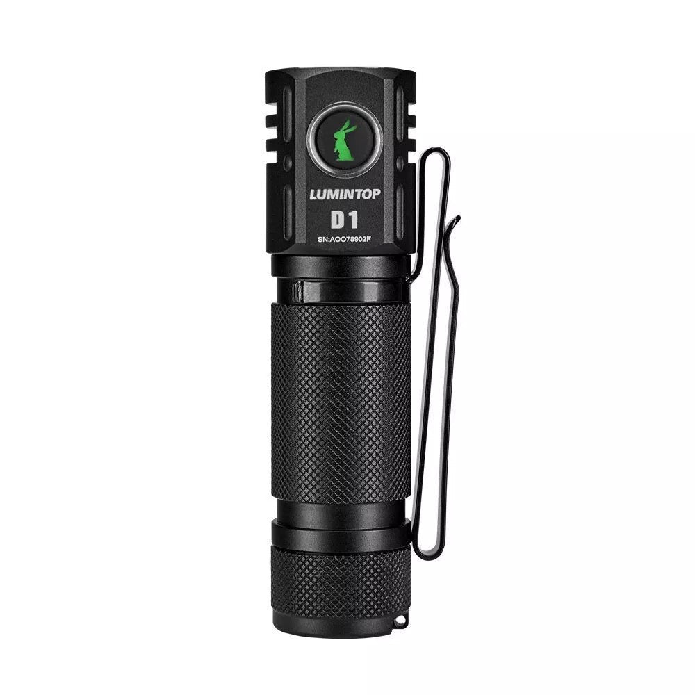 Lumintop D1 2000 Lumen EDC Flashlight 3 * Cree XP-G3 LEDs