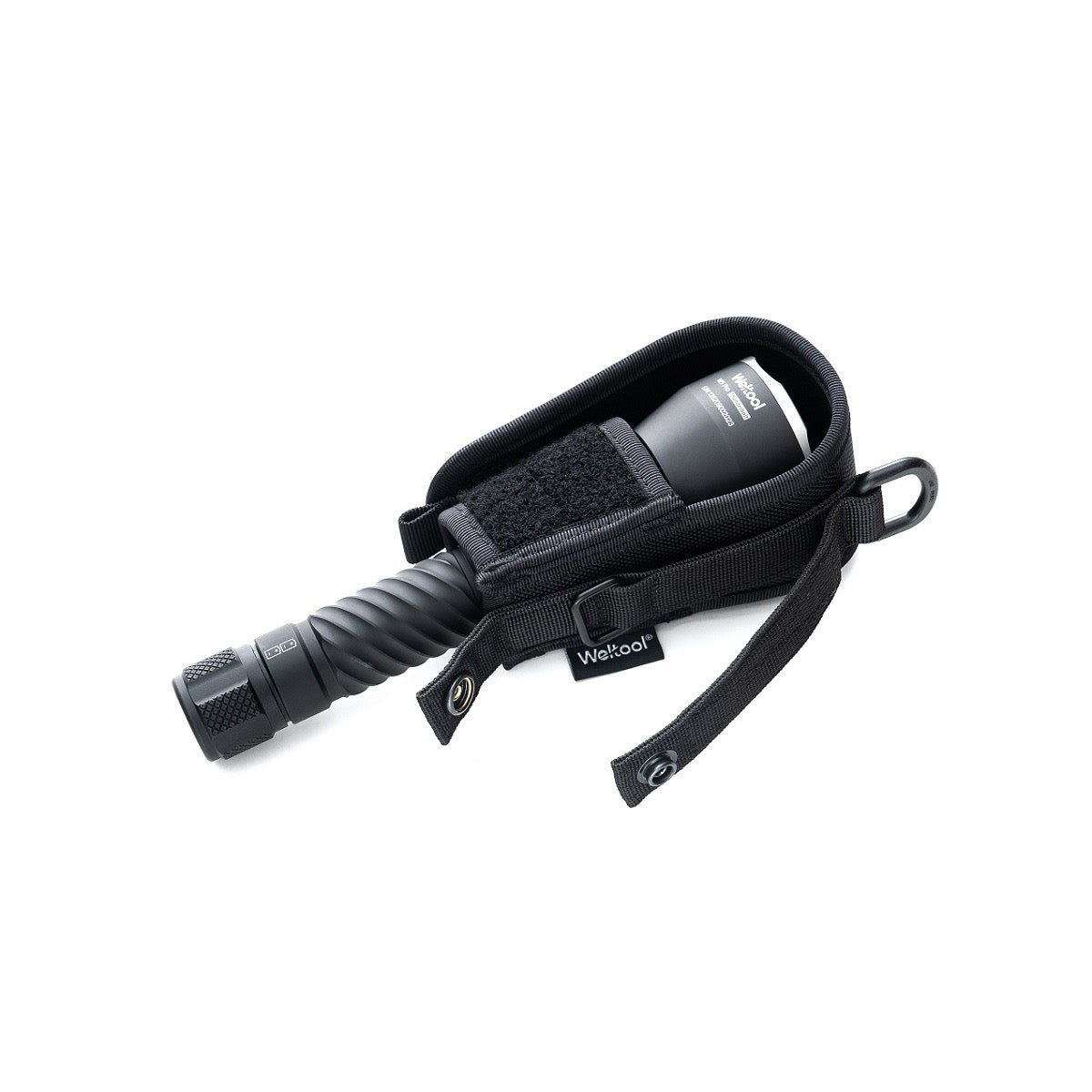Weltool FH6 V2.0 holster back with D-ring and Molle strip