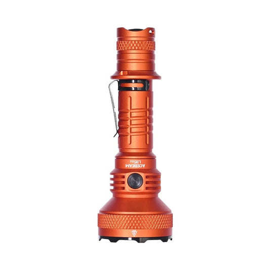 Acebeam L35 2.0 Orange 5000 Lumen Tactical Flashlight USB-C Rechargeable 21700 Battery Included