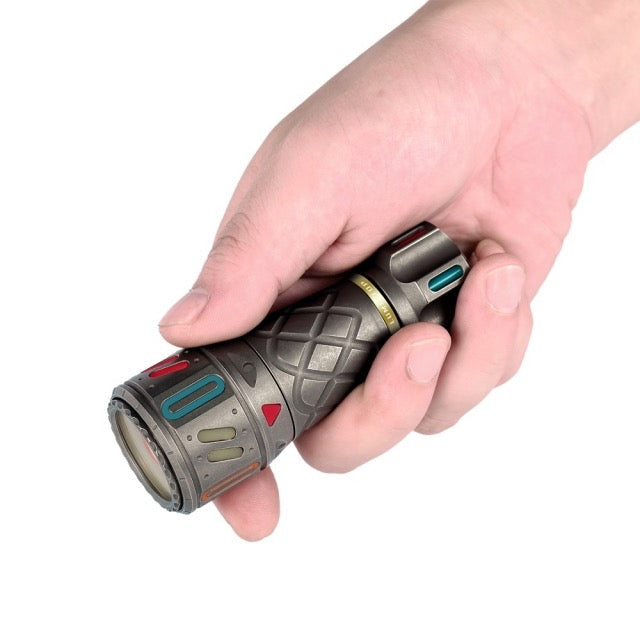 Lumintop Thor 1 Gyro Titanium 400 Lumen 1200m Throw LEP Flashlight