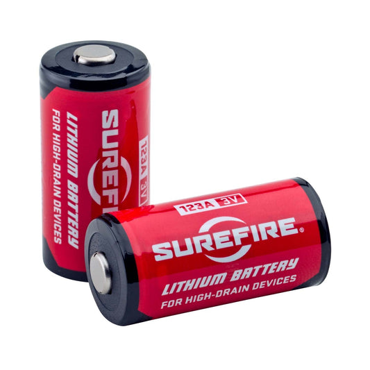 Surefire SF123A CR123 Batteries - 2 Count