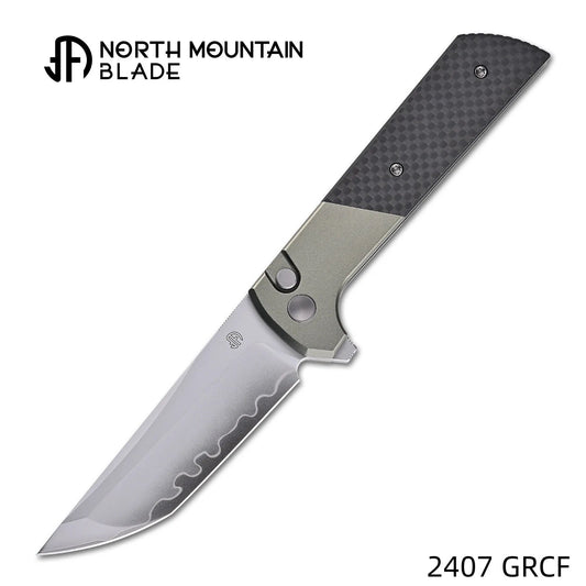 North Mountain Blade 2407-GRCF folding knife front view image