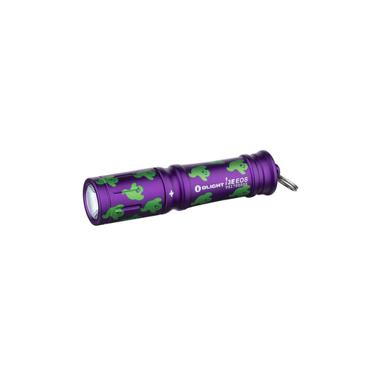 Olight i3E EOS 90 Lumen Keychain Flashlight AAA Battery - Halloween Ghost