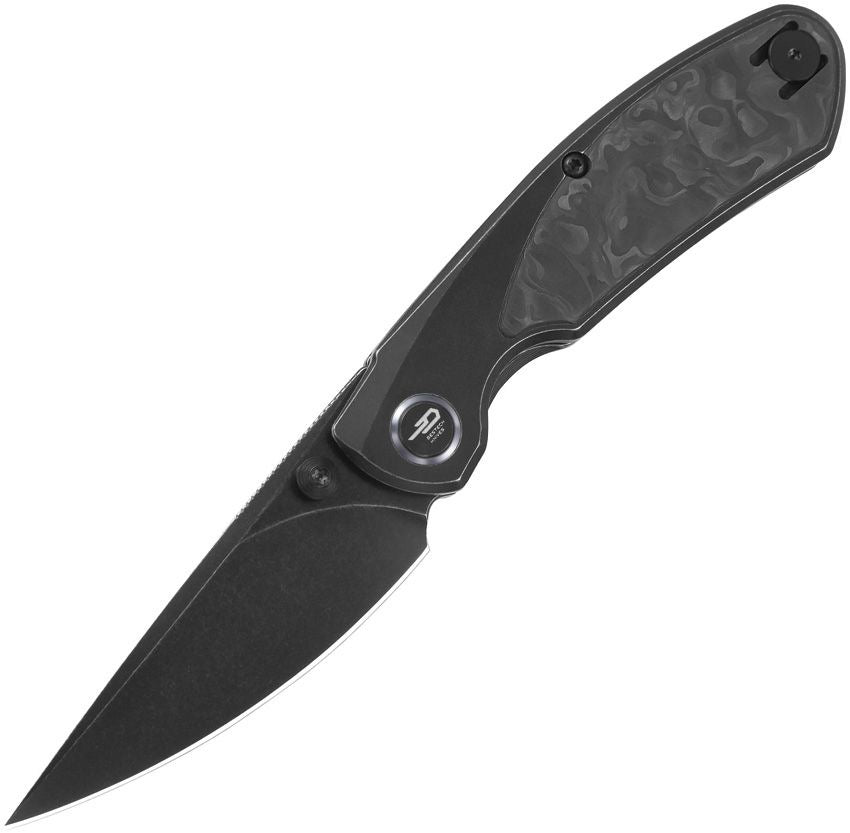 BESTECH LITO BT2307D Titanium+Carbon Fiber Inlay Handle: 2.7" M390 Blade