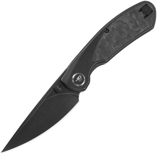 BESTECH LITO BT2307D Titanium+Carbon Fiber Inlay Handle: 2.7" M390 Blade
