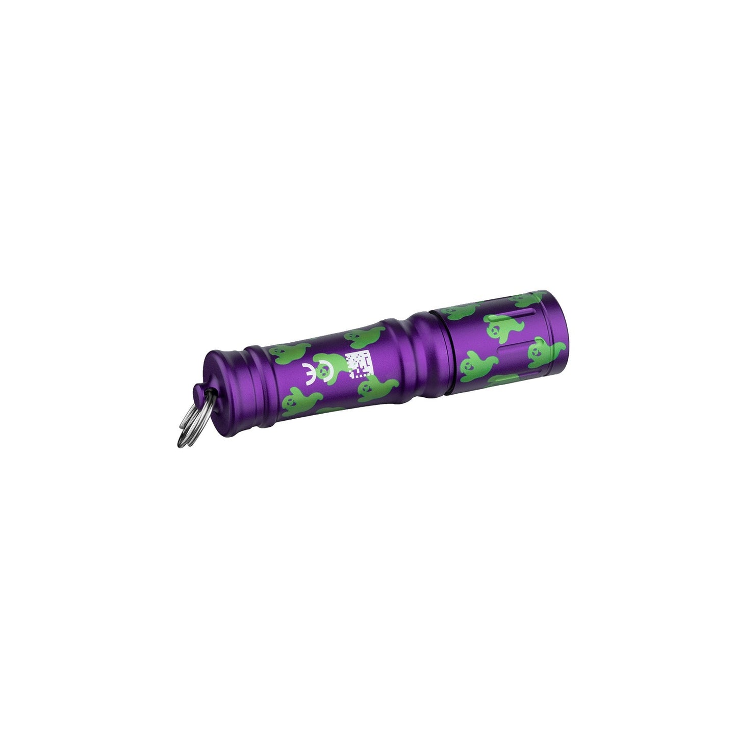 Olight i3E EOS 90 Lumen Keychain Flashlight AAA Battery - Halloween Ghost