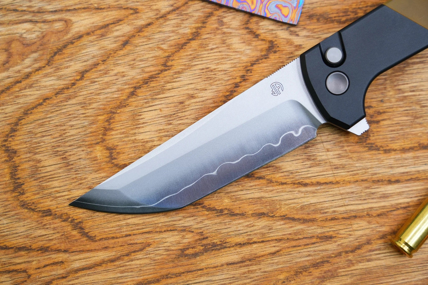 North Mountain Blade CHOP 2 PEI / Aluminum Handle SLD-Magic Forge Wave Three Layered Steel