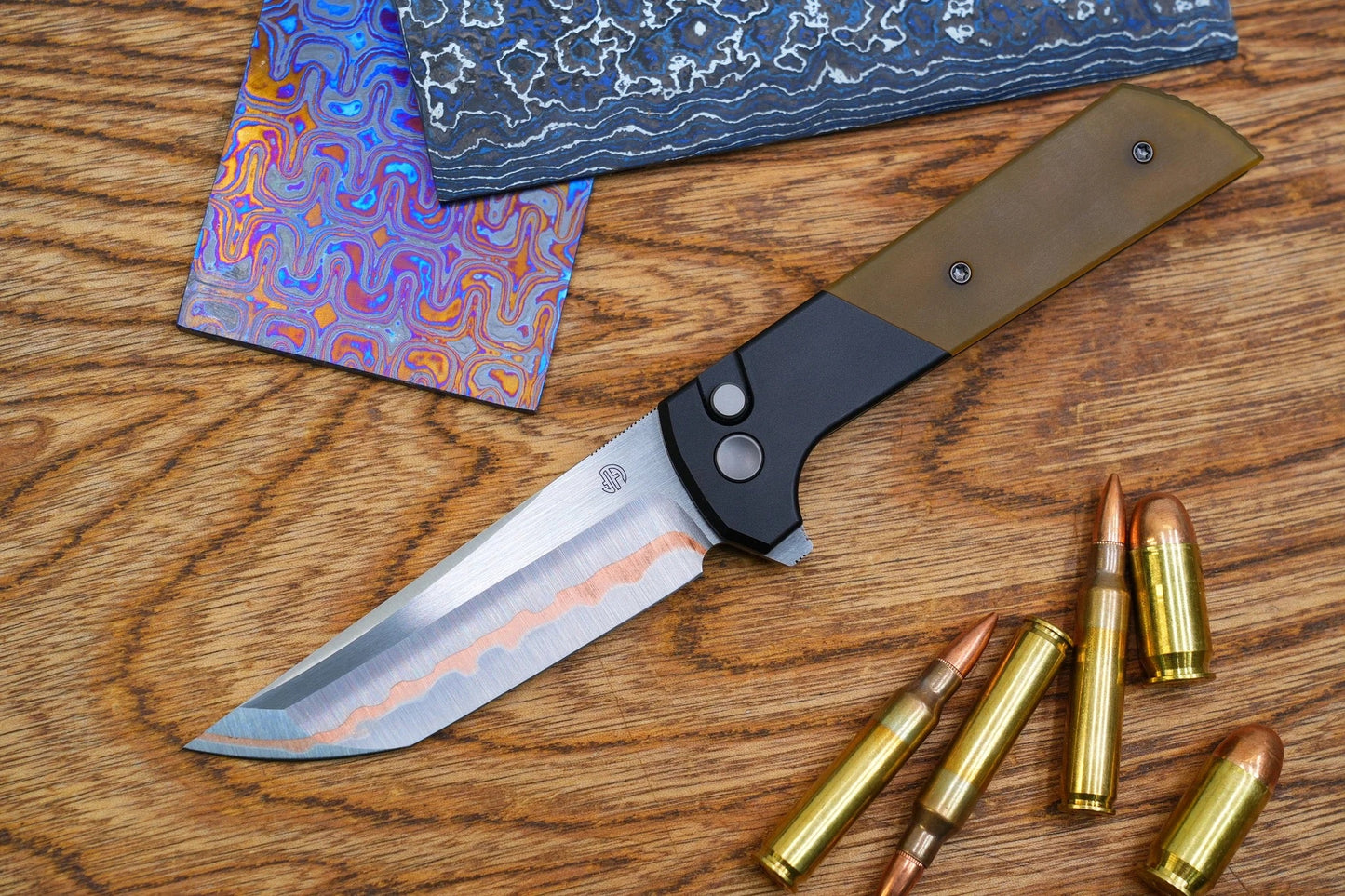 North Mountain Blade CHOP 2 PEI / Aluminum Handle SLD-Magic Copper Forged Five-Layered Steel