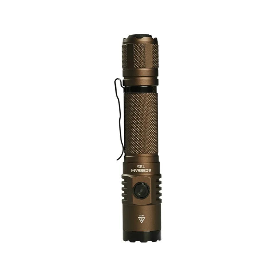 Acebeam T35 1900 Lumen USB-C Rechargeable Tactical Flashlight 1 * 18650 Battery Included