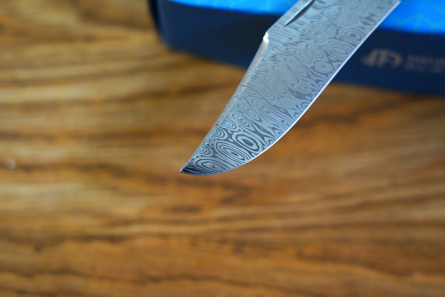 North Mountain Blade LANNY-Damasteel-Mammoth detail view 4