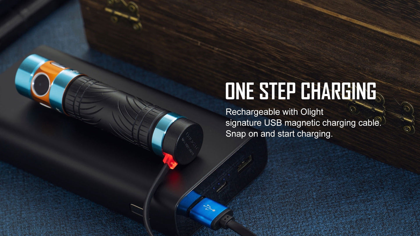 Olight Baton 3 Pro Roadster Limited Edition 1500 Rechargeable EDC Flashlight 1*18650 Battery Included