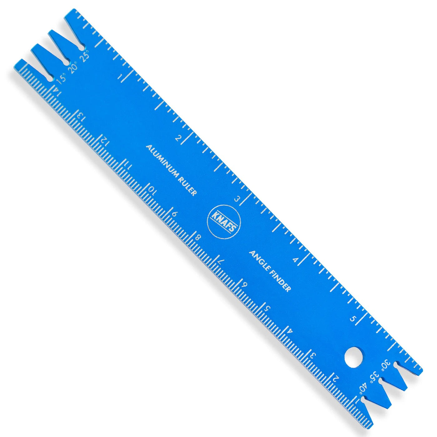 Knafs Aluminum Ruler + Knife Angle Finder
