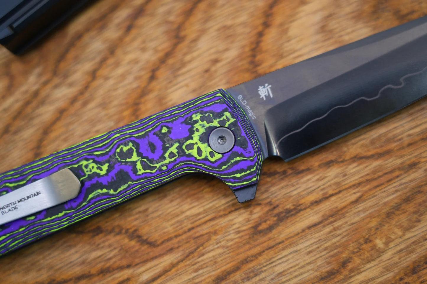 North Mountain Chop 2 – 3.5" DLC SLD-Magic Blade | Joker Carbon Fiber Handle (2405-C-DLC)