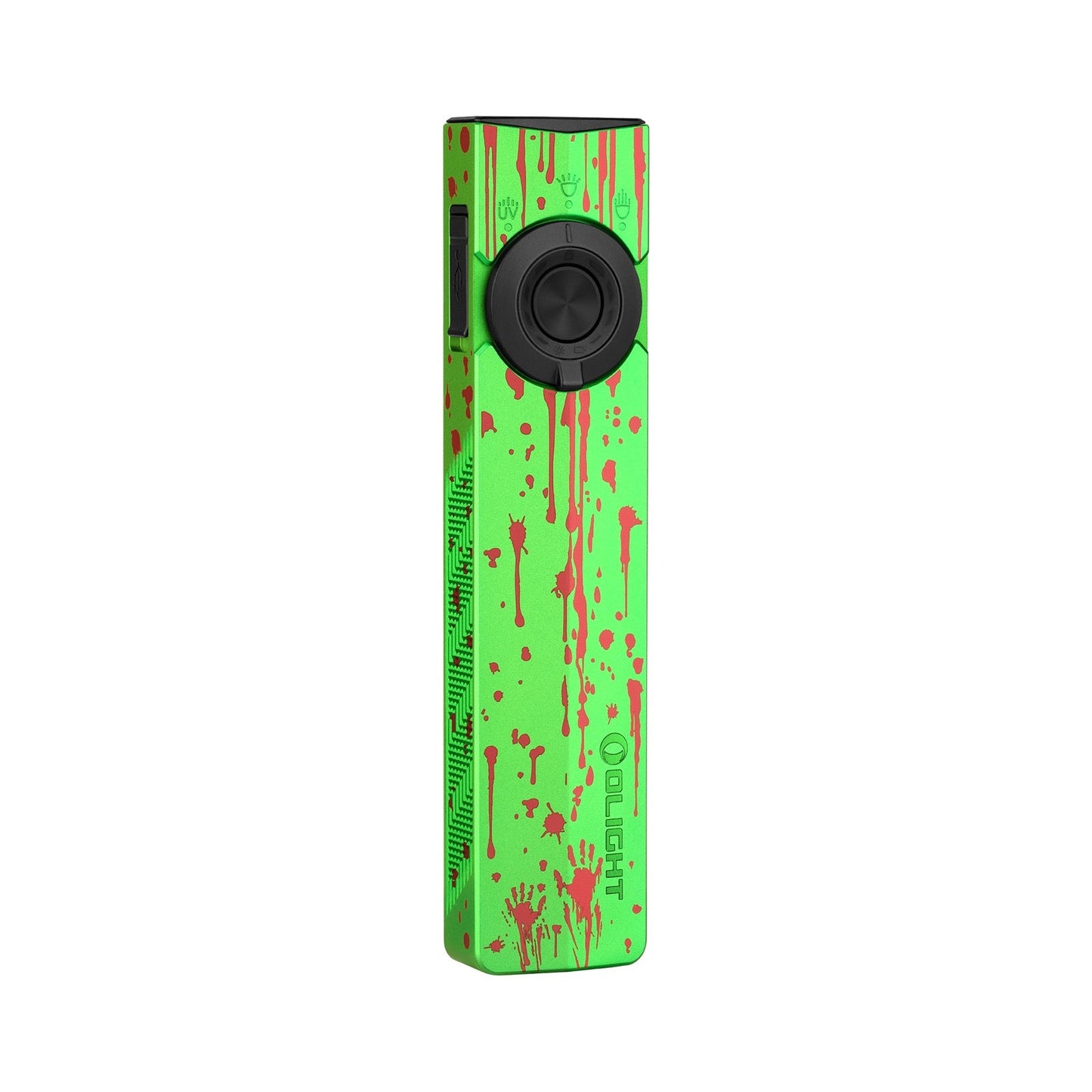Olight ArkPro – 1,500 Lumen USB-C Rechargeable Flashlight Zombie Green (UV + Class 3R + EDC)