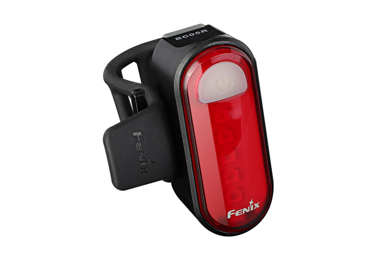 Fenix BC05R V2 Lightweight Wide-Angle Beam Bicycle Tail Light USB-C Rechargeable w/ Red Light