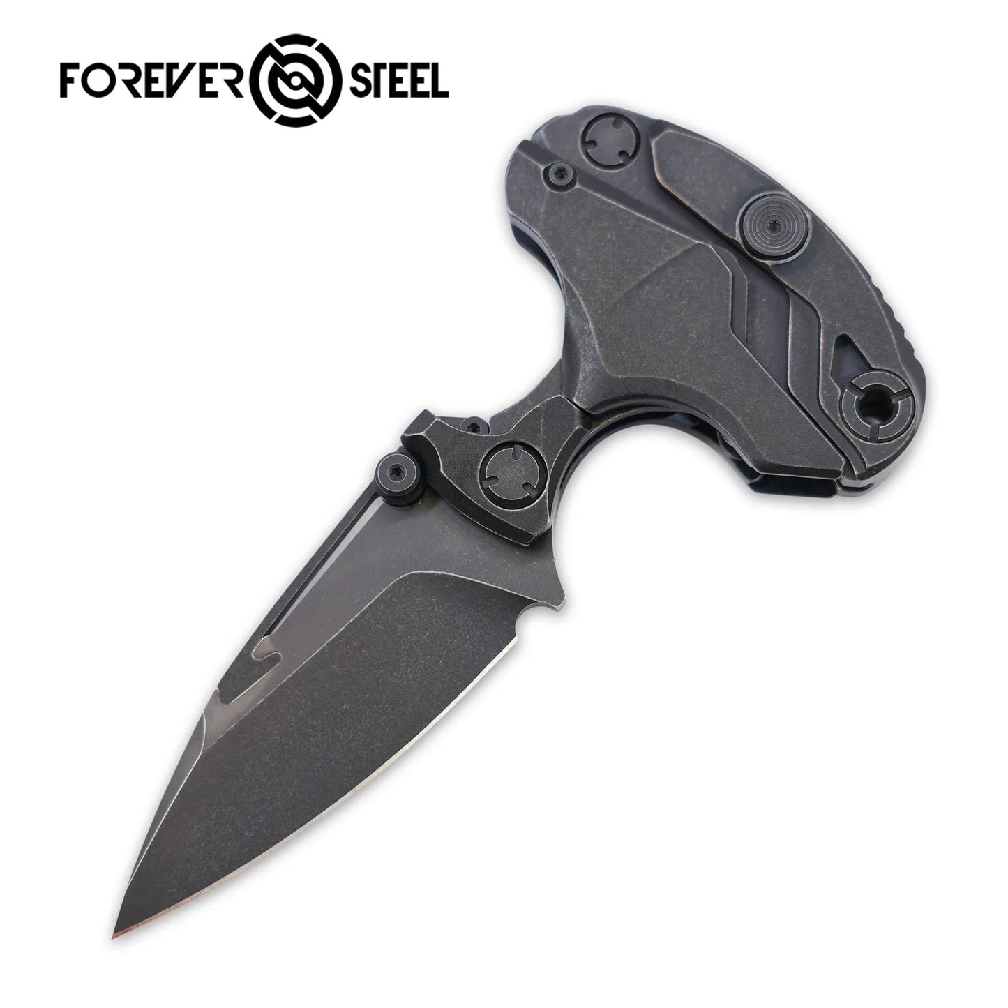 FS EDC Alkaid Black Titanium handle M390 Blade