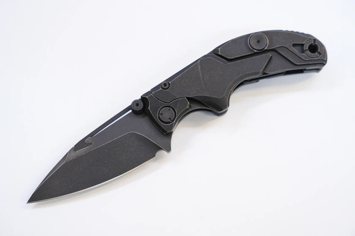 FS EDC Alkaid Black Titanium handle M390 Blade