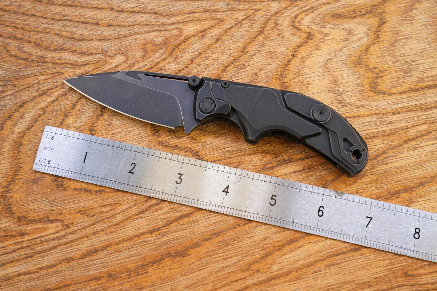 FS EDC Alkaid Black Titanium handle M390 Blade