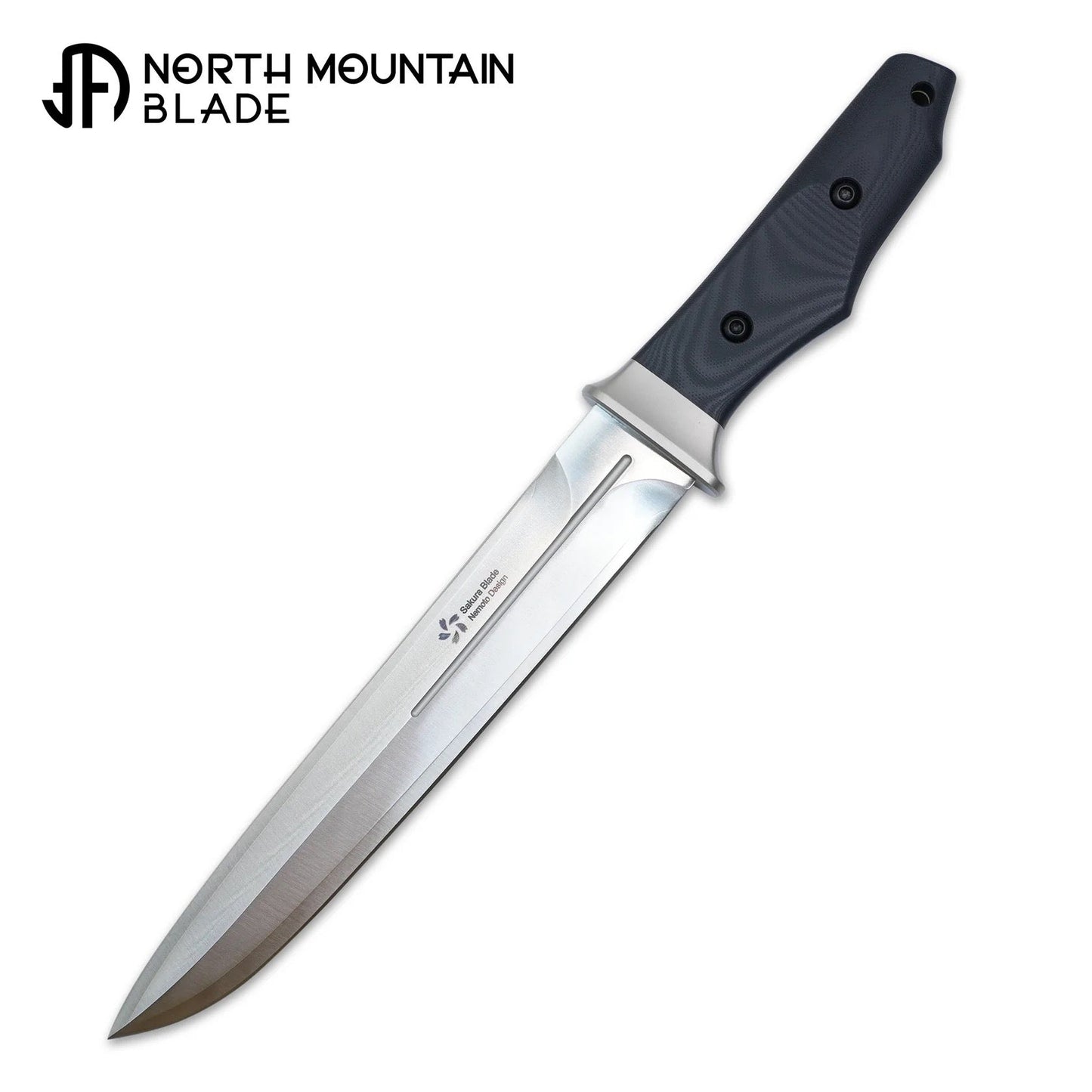 North Mountain Blade Kogarasu-Maru front view fixed blade knife