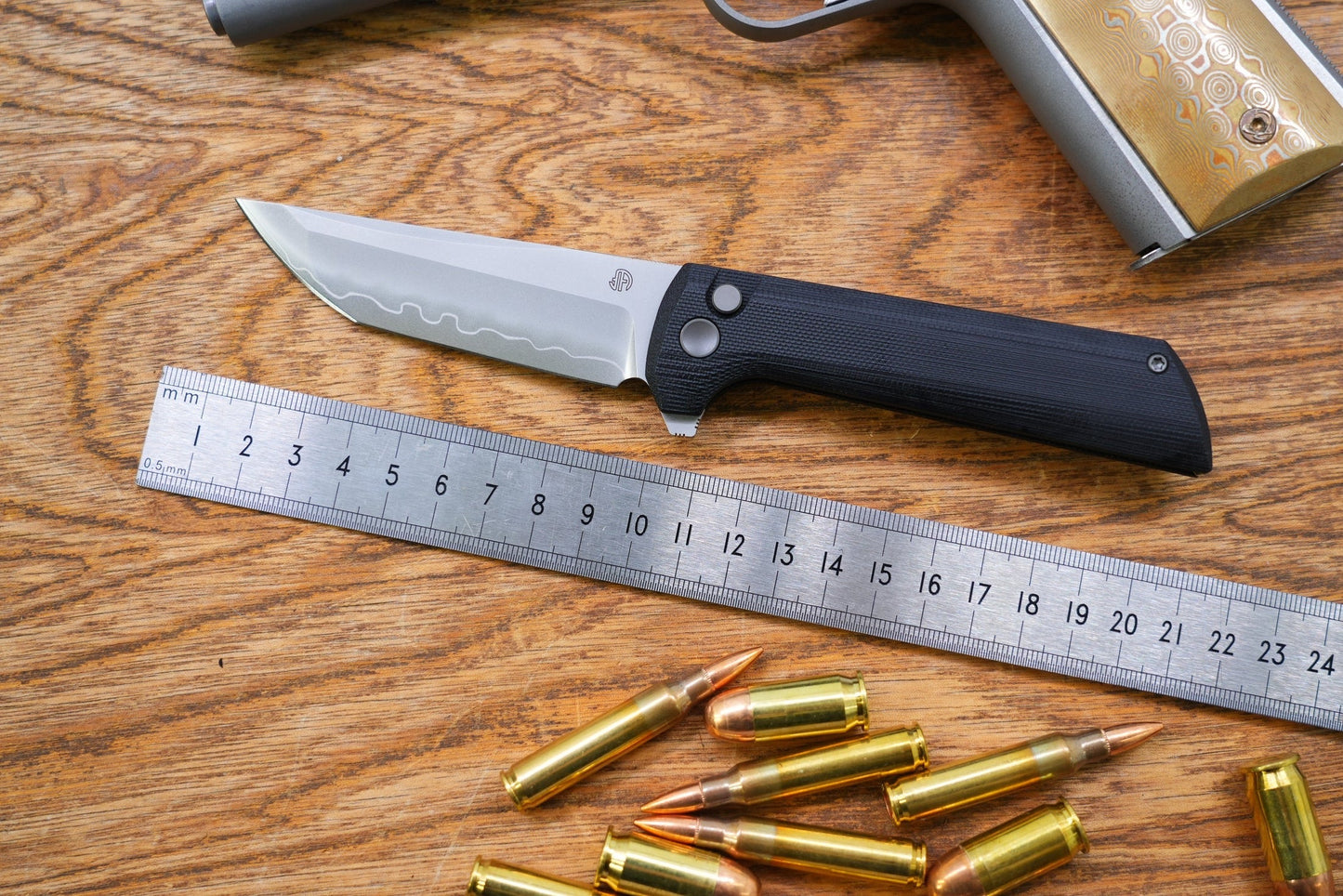 North Mountain Blade Chop 2 3.5in Japanese SLD-Magic San Mai Steel Black G10 Handle
