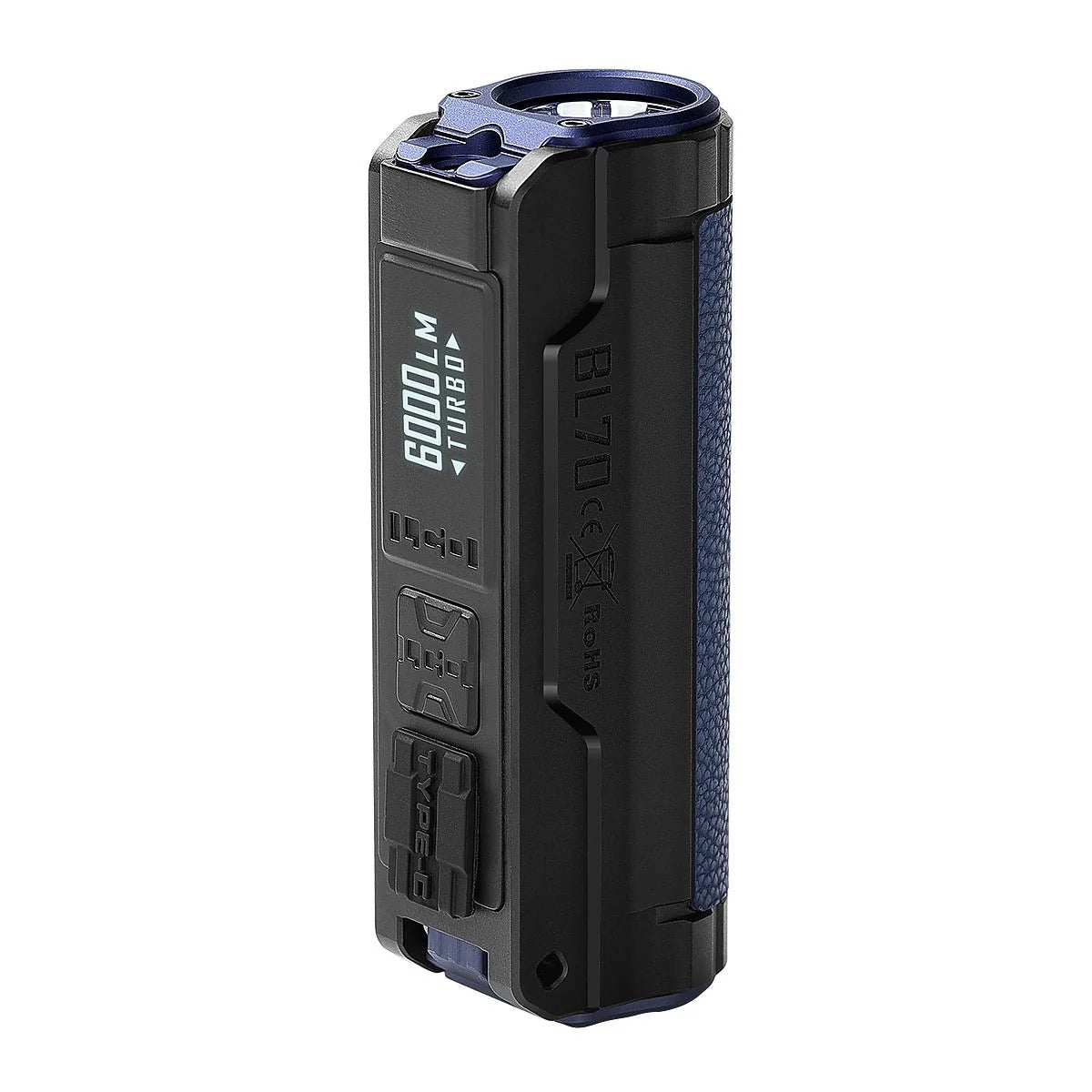 Imalent BL70 6000 Lumen Rechargeable Handheld LED Flashlight w/ Red LED