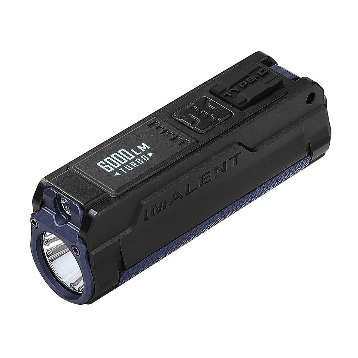 Imalent BL70 6000 Lumen Rechargeable Handheld LED Flashlight w/ Red LED