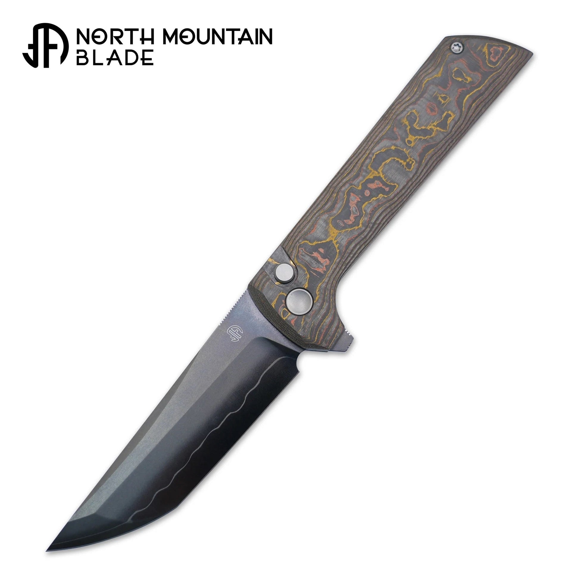 North Mountain Blade 2405-A-DLC front view folding knife