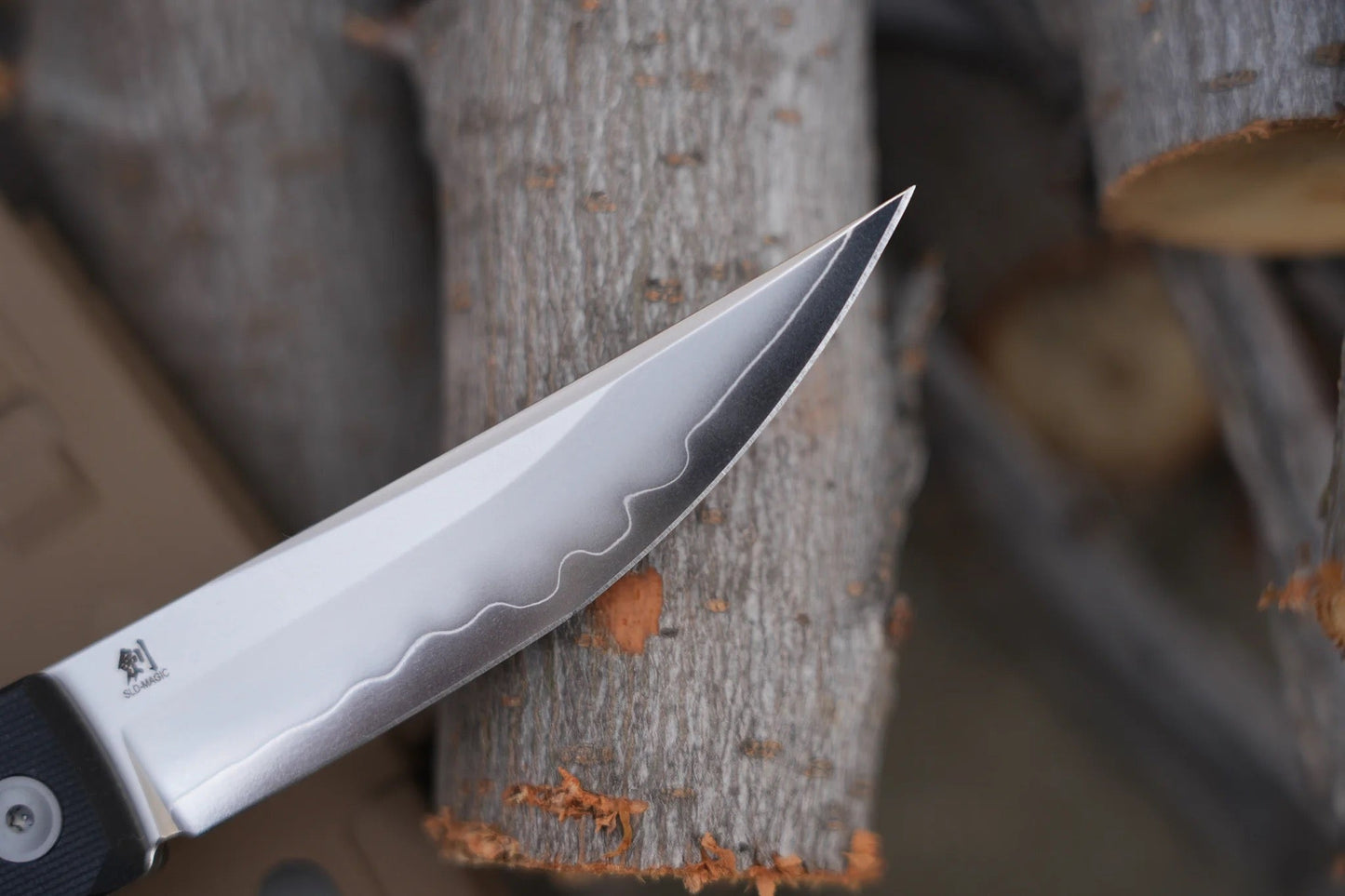 North Mountain Blade Kaiken-BlackG10 detail view 4