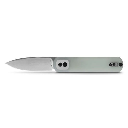 Vosteed Corgi 2.99in 14C28N Satin Blade Jade G10 Handles CG3S02