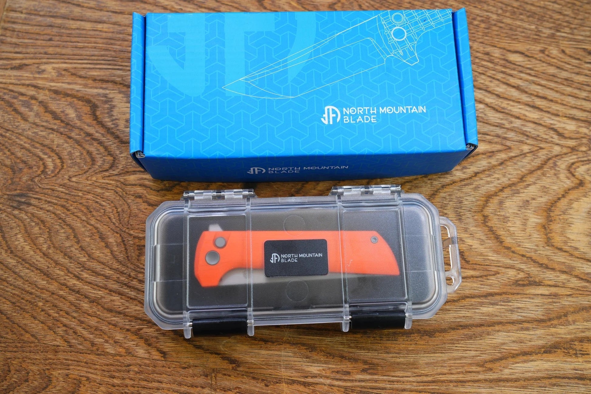 North Mountain Blade Chop2-OrangeG10 detail view 5